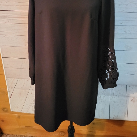 Black h&m 8 medium lace dress professional - Picture 4 of 5